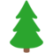 Evergreen Tree emoji on Mozilla